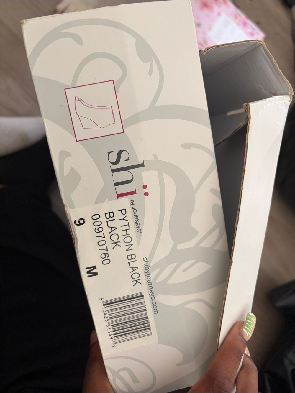 Shoe Box Label